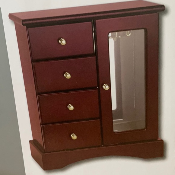 Jewelry Box cherry finish